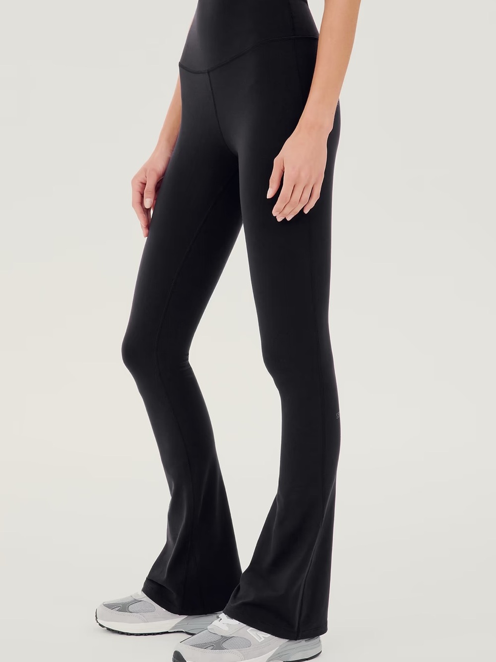 Splits59 Raquel High Waist Black Flare Leggings